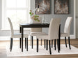 Furniture City - MS - Ashley Furniture - Kimonte Dining Room - Dining Chair (Set of 2) / Ivory - D250-01X2
