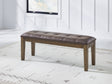 Furniture City - MS - Ashley Furniture - Urbinforte Dining Room - Large UPH Dining Room Bench - PCD592-00