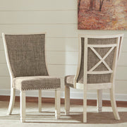 Furniture City - MS - Ashley Furniture - Bolanburg Dining Room - Dining Chair (Set of 2) / Two-tone - D647-02X2