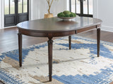 Furniture City - MS - Ashley Furniture - Lavinton Dining Room - Oval Dining Room EXT Table / Brown - D764-35