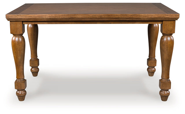 Furniture City - MS - Ashley Furniture - Greddinton Counter Height Dining Table - RECT Dining Room Counter Table / Brown - PCD824-13