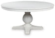 Furniture City - MS - Ashley Furniture - Greddinton Dining Table - Dining Table / White - PCD824D10