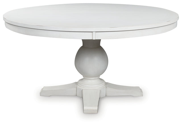 Furniture City - MS - Ashley Furniture - Greddinton Dining Table - Dining Table / White - PCD824D10