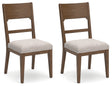 Furniture City - MS - Ashley Furniture - Cabalynn Dining Room - Counter Height Barstool (Set of 2) / Light Brown - D974-124X2