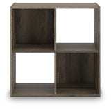 Furniture City - MS - Ashley Furniture - Shallifer Four Cube Organizer - Four Cube Organizer / Brown - EA1104-2X2