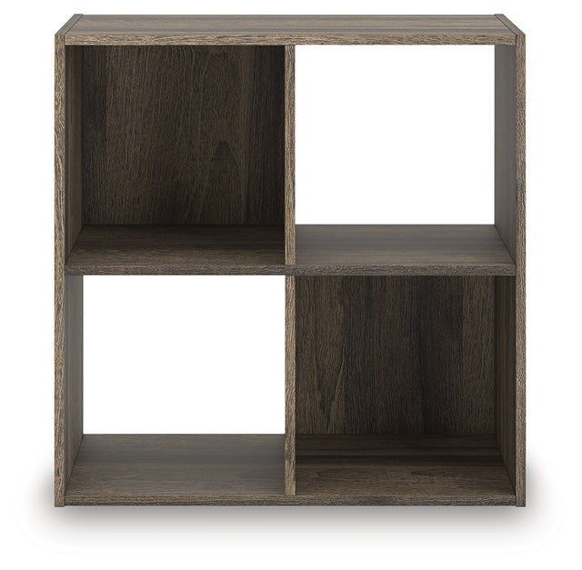Furniture City - MS - Ashley Furniture - Shallifer Four Cube Organizer - Four Cube Organizer / Brown - EA1104-2X2