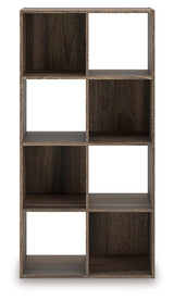 Furniture City - MS - Ashley Furniture - Shallifer Eight Cube Organizer - Eight Cube Organizer / Brown - EA1104-4X2