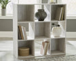 Furniture City - MS - Ashley Furniture - Paxberry Nine Cube Organizer - Nine Cube Organizer / Whitewash - EA1811-3X3
