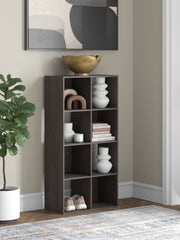 Furniture City - MS - Ashley Furniture - Piperton Eight Cube Organizer - Eight Cube Organizer / Charcoal - EA5514-4X2
