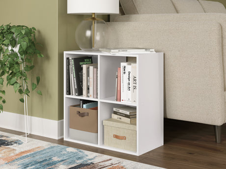 Furniture City - MS - Ashley Furniture - Onita Four Cube Organizer - Four Cube Organizer / White - EA9630-2X2