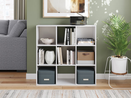 Furniture City - MS - Ashley Furniture - Onita Nine Cube Organizer - Nine Cube Organizer / White - EA9630-3X3