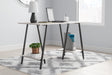 Furniture City - MS - Ashley Furniture - Bayflynn Office Desk - Home Office Desk / White/Black - H288-27