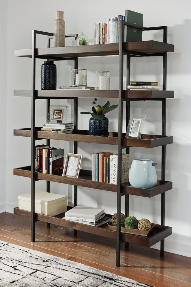 Furniture City - MS - Ashley Furniture - Starmore Bookcase - Bookcase / Brown - H633-70