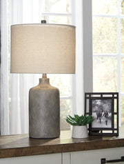 Furniture City - MS - Ashley Furniture - Linus Lighting - Table Lamp (Set of 2) / Antique Black - L117964X2