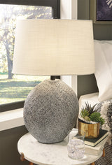 Furniture City - MS - Ashley Furniture - Harif Lighting - Table Lamp (Set of 2) / Black - L235624X2
