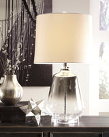 Furniture City - MS - Ashley Furniture - Jaslyn Lighting - Table Lamp (Set of 2) / Silver Finish - L430414X2