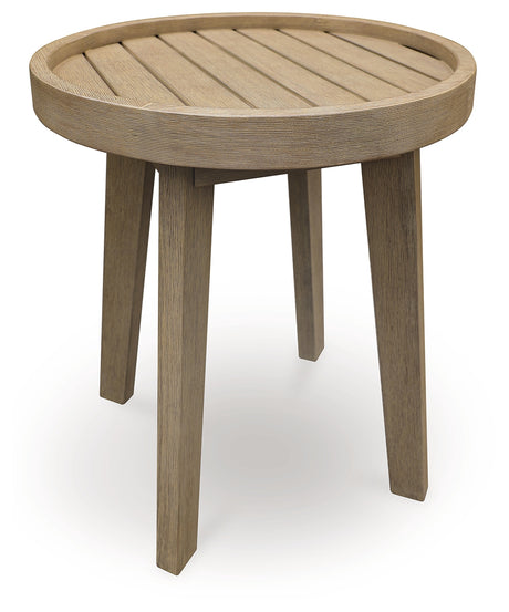 Furniture City - MS - Ashley Furniture - Marina Sun Outdoor - Adirondack Chair / Beige - PCP204-898