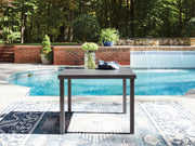 Furniture City - MS - Ashley Furniture - Rocky Creek Outdoor - Square Dining Table w/UMB OPT / Gray - PCP326-615