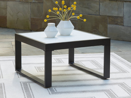 Furniture City - MS - Ashley Furniture - Beachloft Outdoor - 3-Piece Outdoor Sectional / Black/Gray - P490P6