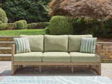 Furniture City - MS - Ashley Furniture - Serena Shores Outdoor - Rectangular Cocktail Table / Beige - PCP604-701