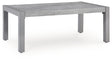 Furniture City - MS - Ashley Furniture - Hurley Park Outdoor - Sofa with Cushion / Gray - PCP695-838