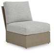 Furniture City - MS - Ashley Furniture - Kimpton Isle Outdoor - Rectangular Cocktail Table / Brown - P704-701