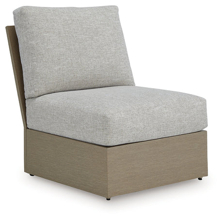 Furniture City - MS - Ashley Furniture - Kimpton Isle Outdoor - Rectangular Cocktail Table / Brown - P704-701