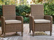 Furniture City - MS - Ashley Furniture - Laguna Heights Outdoor - Arm Chair With Cushion (Set of 2) / Beige - PCP790-601A