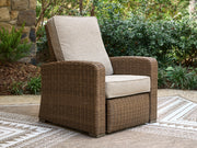 Furniture City - MS - Ashley Furniture - Laguna Heights Outdoor - Recliner / Beige - PCP790-825