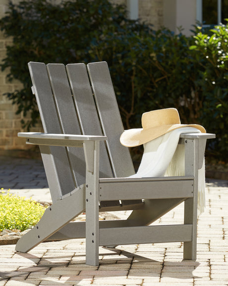 Furniture City - MS - Ashley Furniture - Visola Outdoor - Chaise Lounge with Cushion / Gray - P802-815