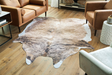 Furniture City - MS - Ashley Furniture - Sportsmen Rug - 6'5" x 7'11" Rug / Brown - R406012
