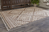Furniture City - MS - Ashley Furniture - Odedale Rug - 8' x 10' Rug / Tan/Cream - R406061