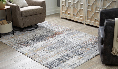 Furniture City - MS - Ashley Furniture - Rhettner Rug - 5'3" x 7'3" Rug / Multi - R406072