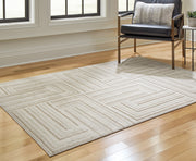 Furniture City - MS - Ashley Furniture - Darmondard Rug - 8' x 10' Rug / Cream/Taupe - R406941