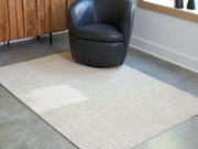Furniture City - MS - Ashley Furniture - Wolbert Rug - 5' x 7' Area Rug / Tan/Ivory - R407662