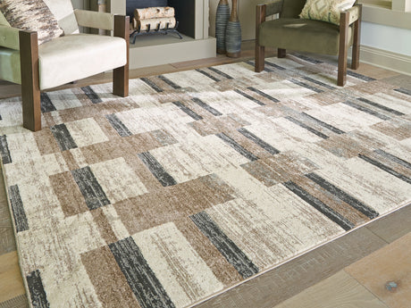 Furniture City - MS - Ashley Furniture - Alstone Rug - 7'10" x 10' Area Rug / Multi - R407731