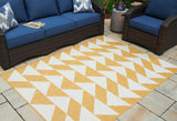 Furniture City - MS - Ashley Furniture - Thomley Rug - 8' x 10' Rug / Ivory/Yellow - R900061
