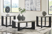 Furniture City - MS - Ashley Furniture - Sharstorm Table (Set of 3) - Occasional Table Set (3/CN) / Two-tone Gray - T251-13