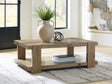Furniture City - MS - Ashley Furniture - Flangren Coffee Table - Rectangular Cocktail Table - T553-1