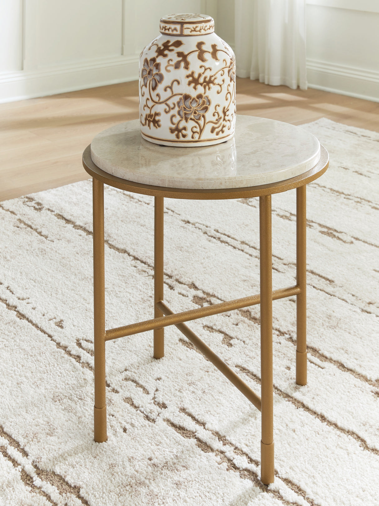 Furniture City - MS - Ashley Furniture - Alben End Table - Round End Table - T643-6