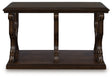 Furniture City - MS - Ashley Furniture - Maylee Sofa Table - Sofa Table / Dark Brown - T647-4