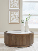 Furniture City - MS - Ashley Furniture - Hadonna Coffee Table - Round Cocktail Table - T658-8