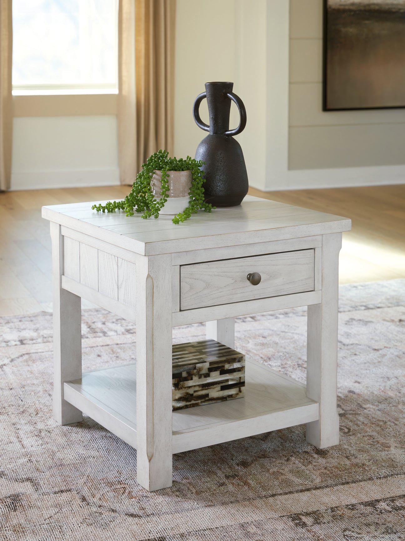 Furniture City - MS - Ashley Furniture - Robbinsdale End Table - Square End Table - T729-2