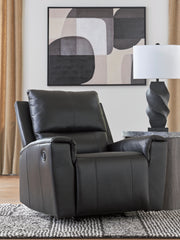 Furniture City - MS - Ashley Furniture - Glossmore Living Room - Rocker Recliner / Black - PCU1170025