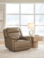Furniture City - MS - Ashley Furniture - Glencroft Living Room - PWR Recliner/ADJ Headrest - PCU1240013