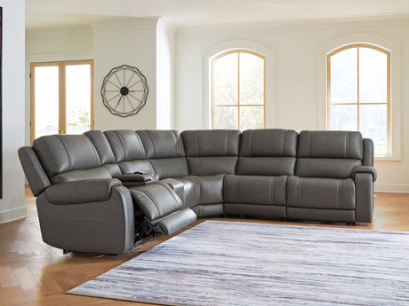 Furniture City - MS - Ashley Furniture - 5Z - Pittson Sectional - 6-Piece Power Reclining Sectional - PCU12600S5