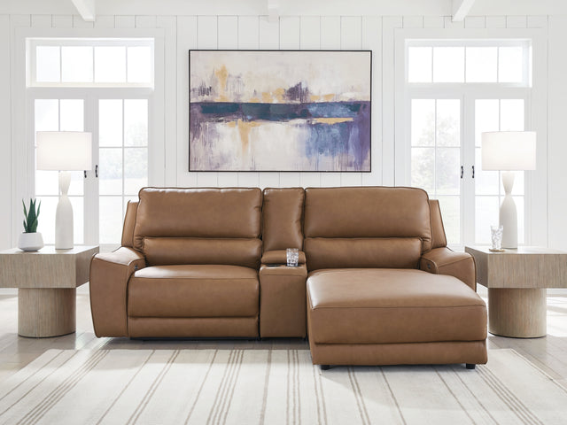 Furniture City - MS - Ashley Furniture - DeepWakes Sectional - 3-Piece Power Reclining Sectional with Chaise - PCU62606S4