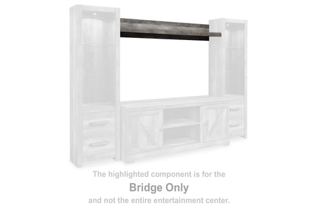 Furniture City - MS - Ashley Furniture - Wynnlow Entertainment Center - Bridge / Gray - W440-27