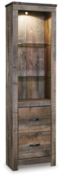 Furniture City - MS - Ashley Furniture - Trinell Entertainment Center - Pier / Brown - W446-24