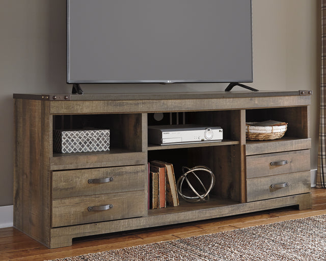 Furniture City - MS - Ashley Furniture - Trinell TV Stand - 63" / Brown - W446-68